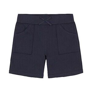 Nautica Girls Navy Blue Pull-On Knit Super Soft Shorts Tagless Size 12-14 NEW